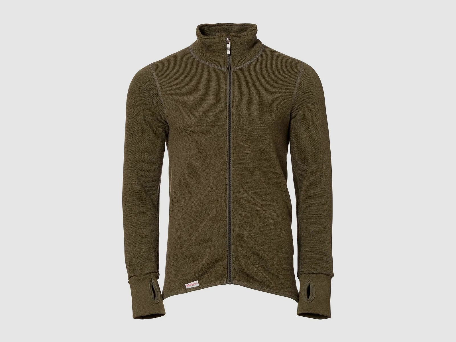 Woolpower Woolpower Jacket Full Zip 600 - Pine Green / S Men