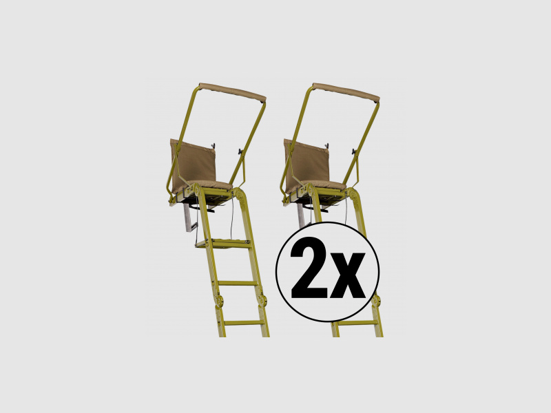 Boomzitplaats wasbeer (set van 2) |