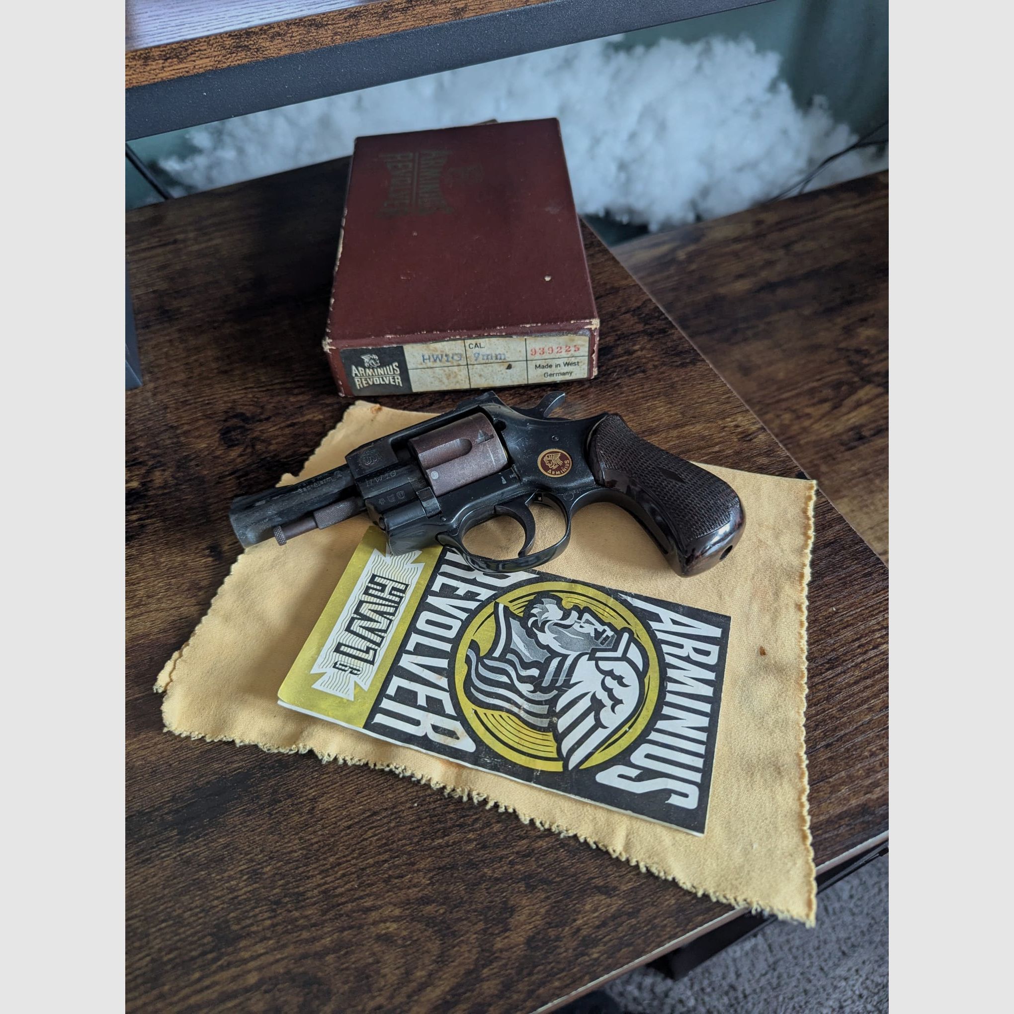 Schreckschusspistole- Revolver-Arminius