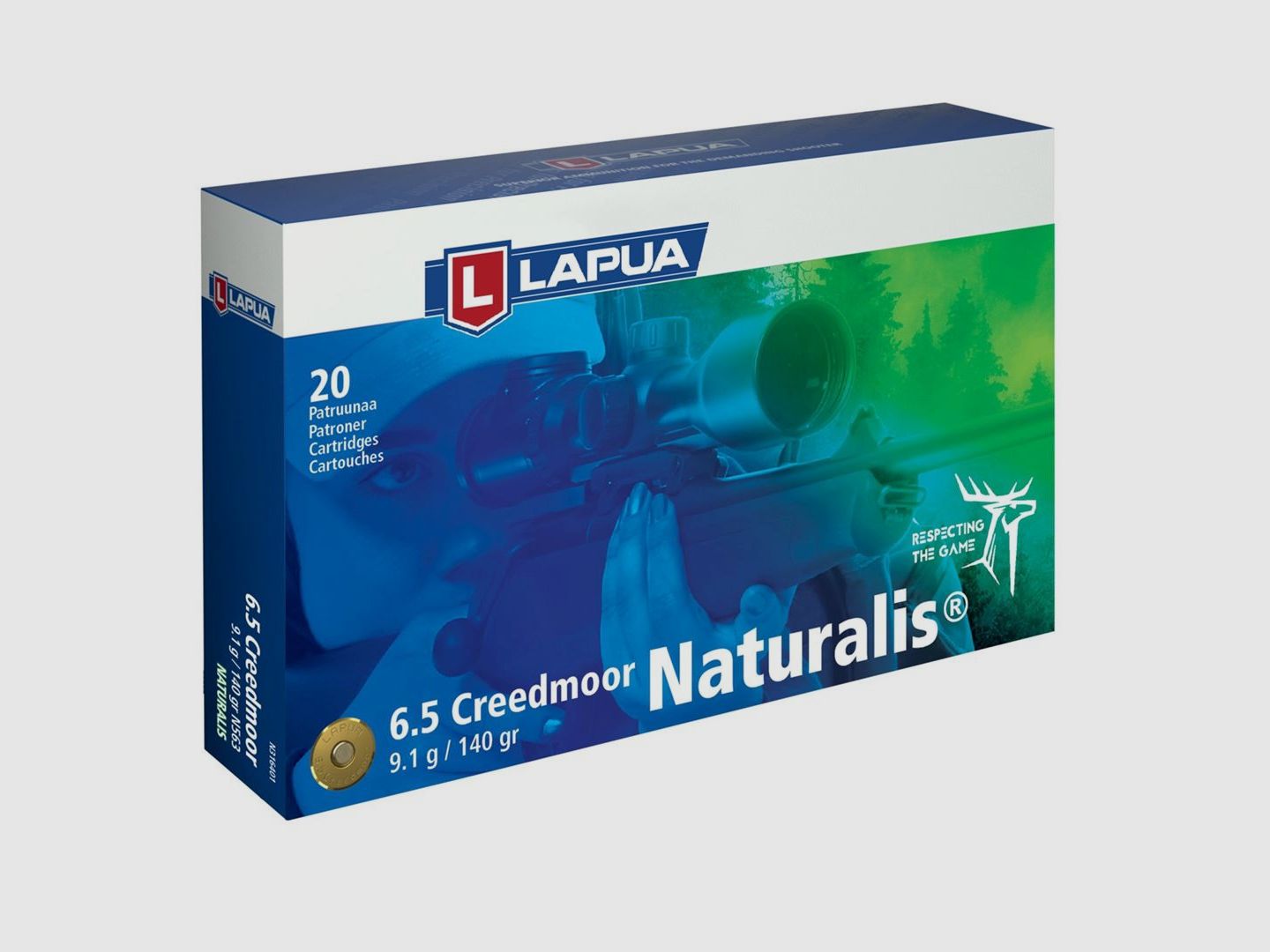 Lapua Naturalis 9,1g - 140gr. 6,5x55SE