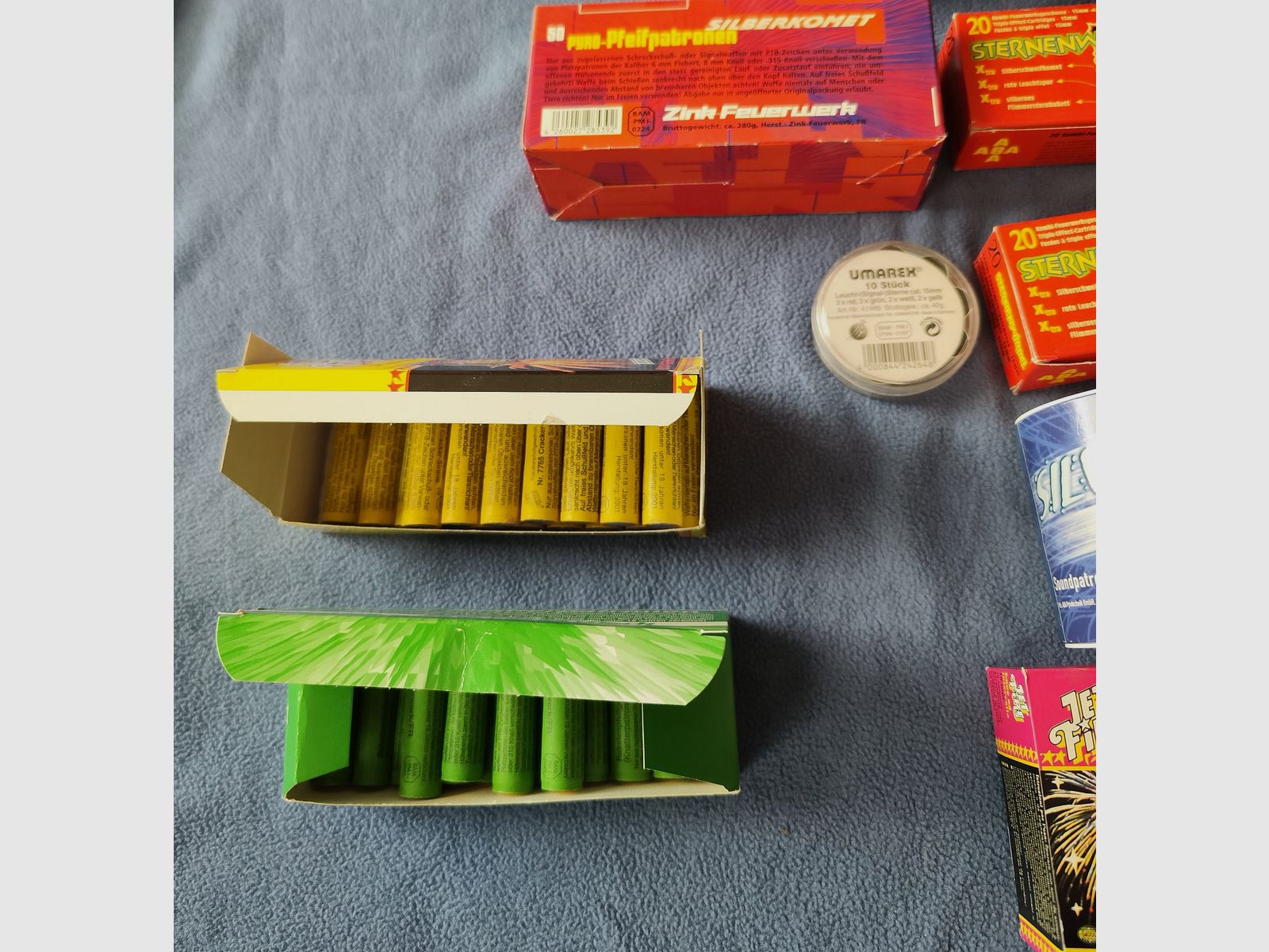 Raketenpijlen Pyro Power ABA Umarex Metalen Koffer
