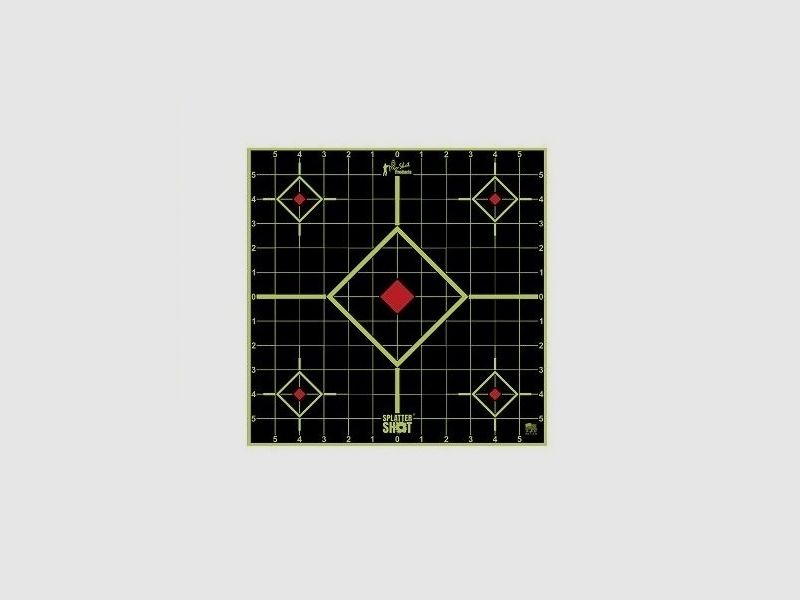 5 Target Sheets LongRange 45cm