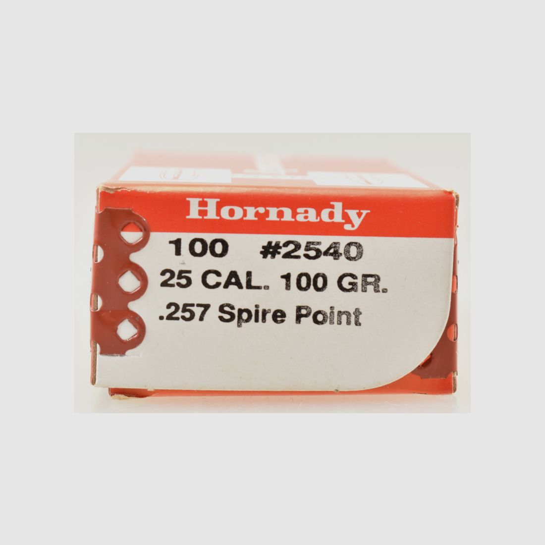 100 Hornady Geschosse .257- 100gr. Spire Point