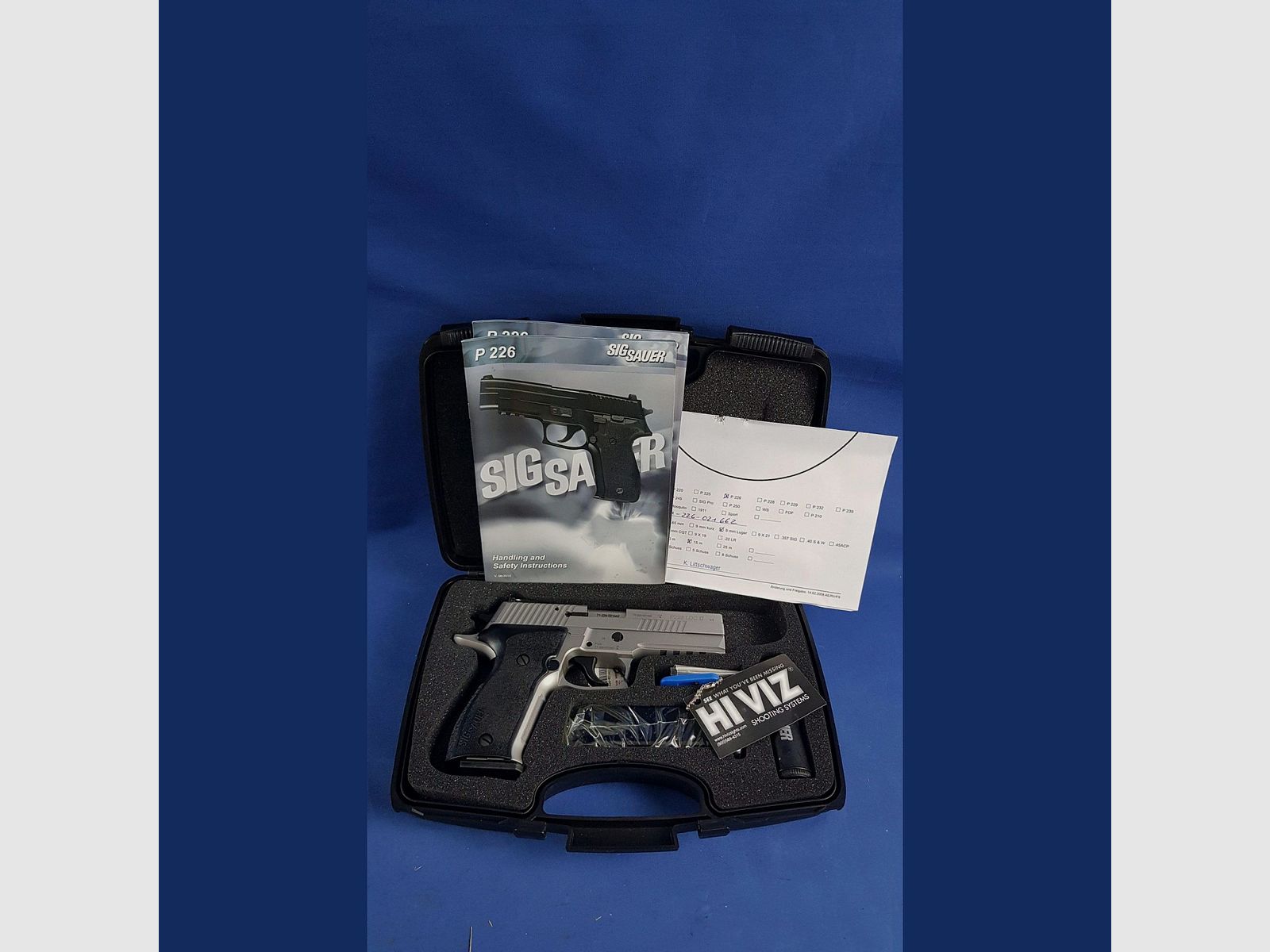 Sig Sauer P226 LDC II Skeleton Silver, Cal. 9×19, immagine 2 di 4