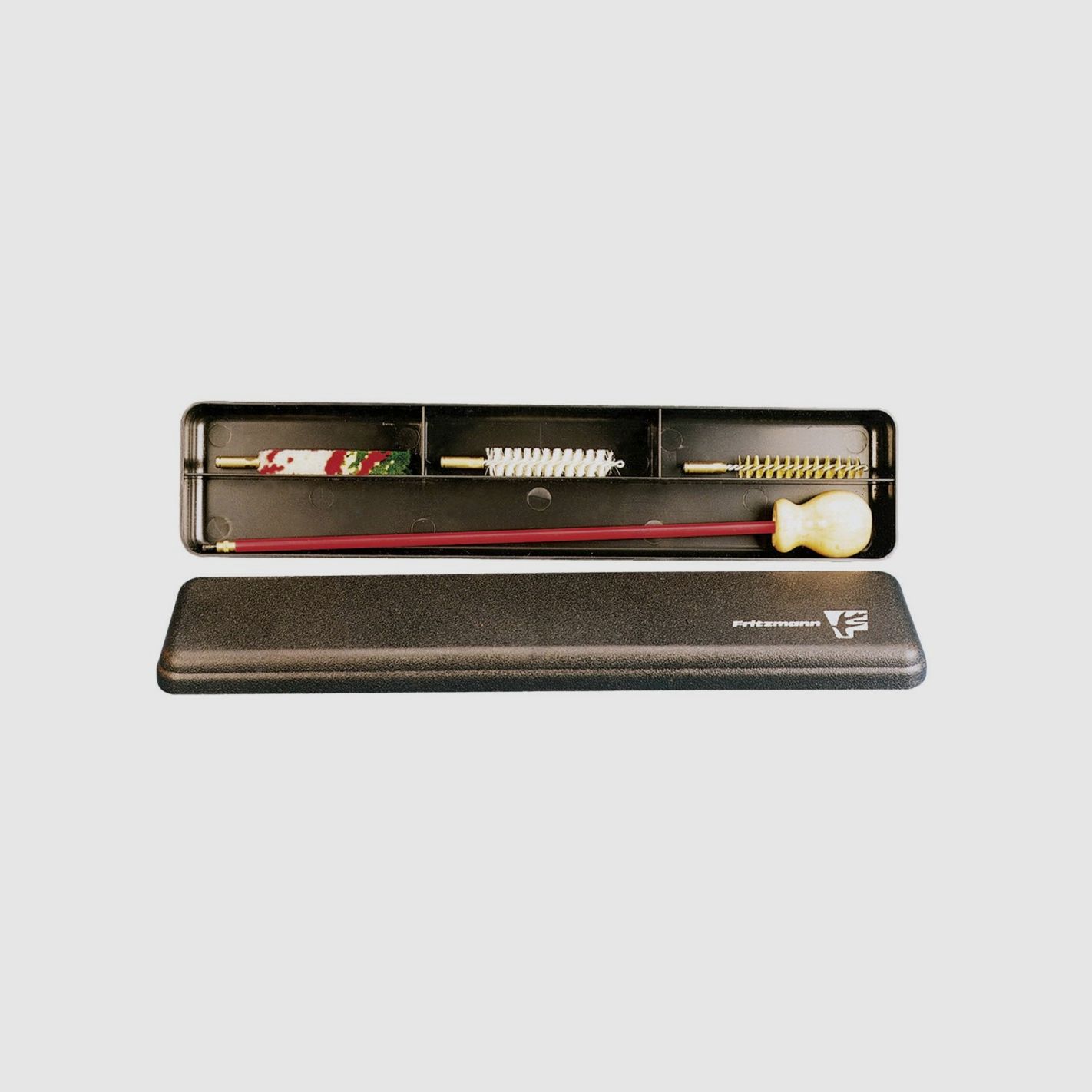 PUTZGARNITUR FÜR PISTOLE 9 MM / 38 / 357 1/8" GEWINDE