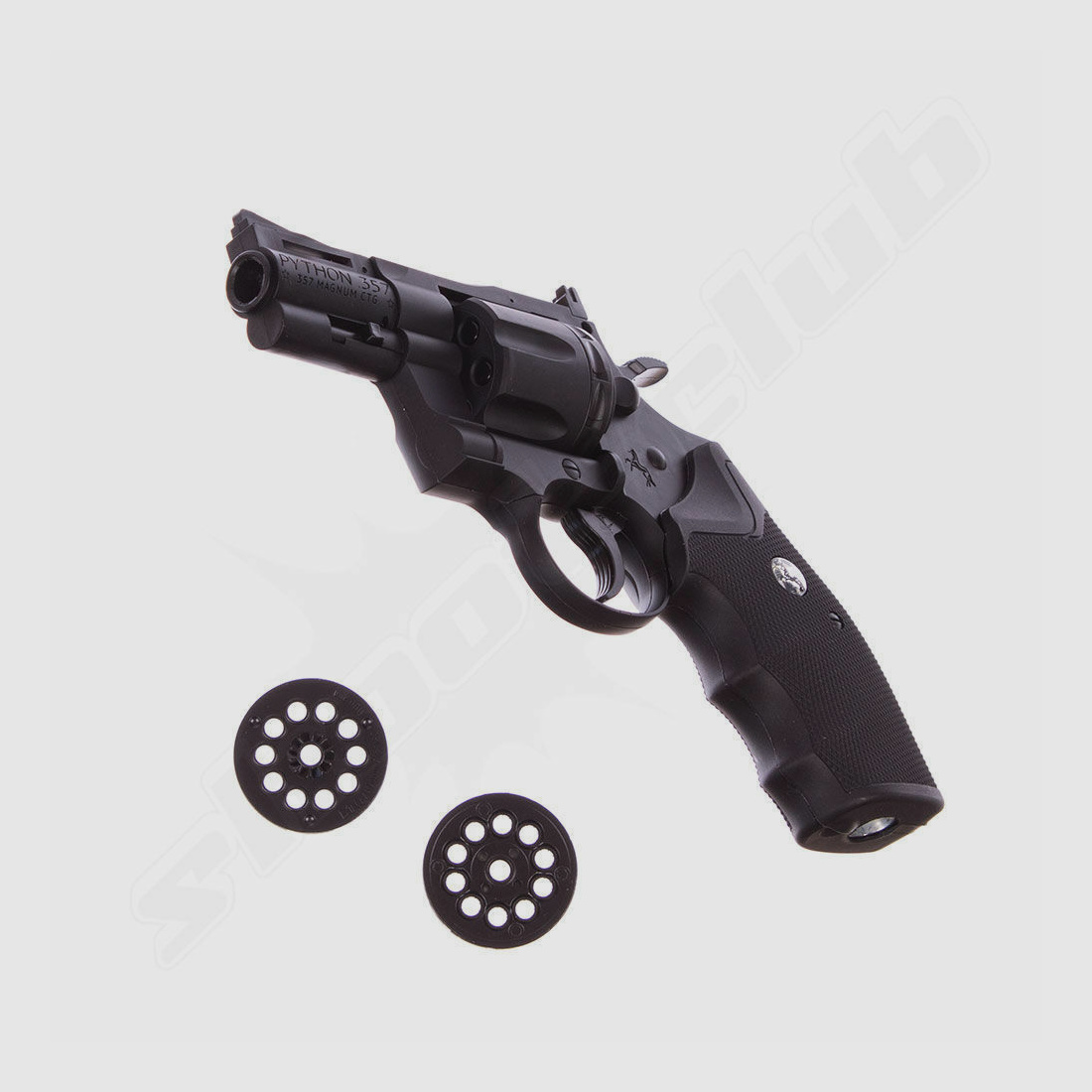 Colt	 Python 2,5'' CO2-Revolver - 4,5mm Stahl BB & Diabolo