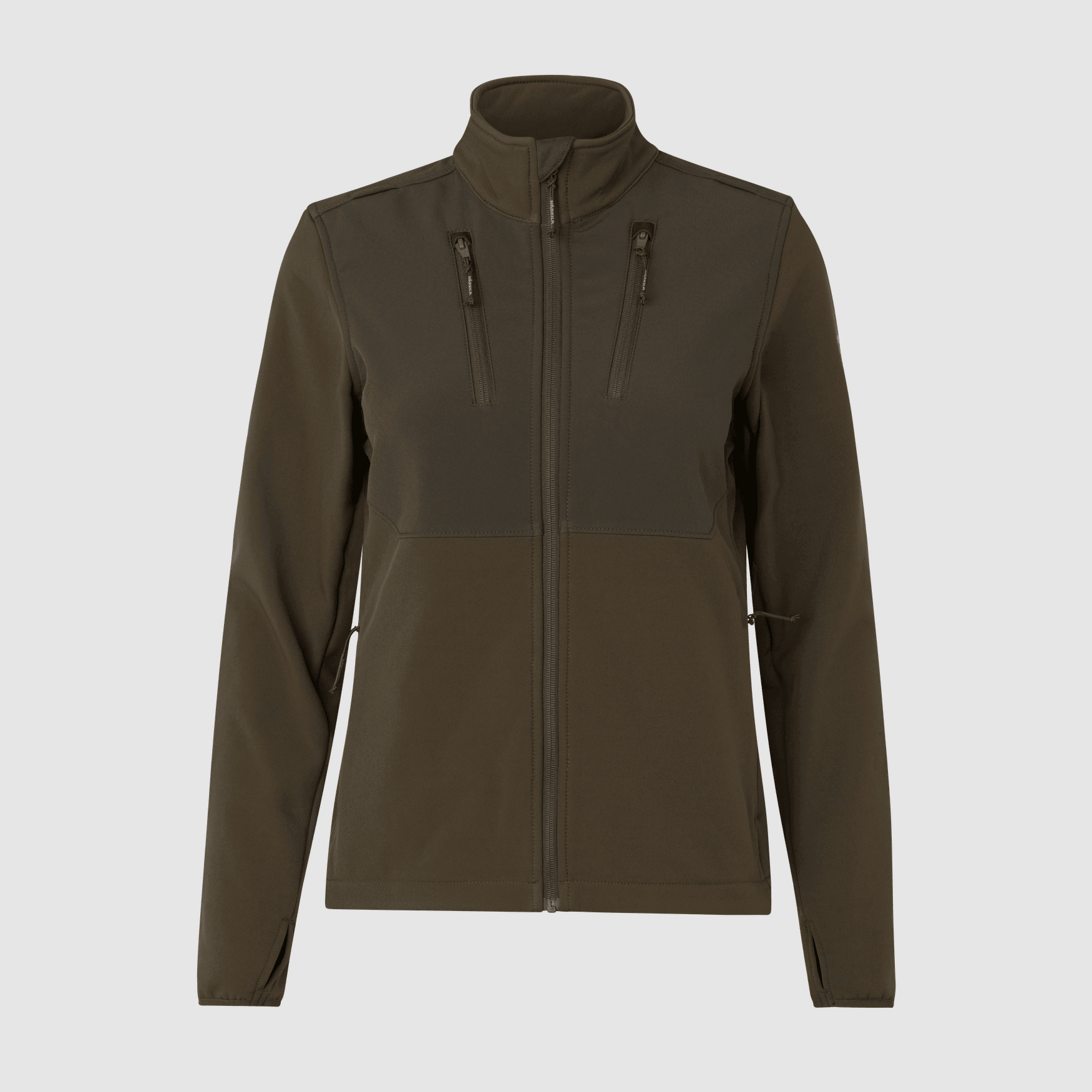 Härkila Scandinavian Softshell jacket Women Willow Green/Shadow Brown XXL