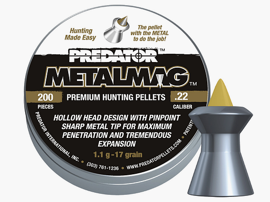 JSB Predator Polymag Metalmag 5.5 mm / .22 (200 pcs.)