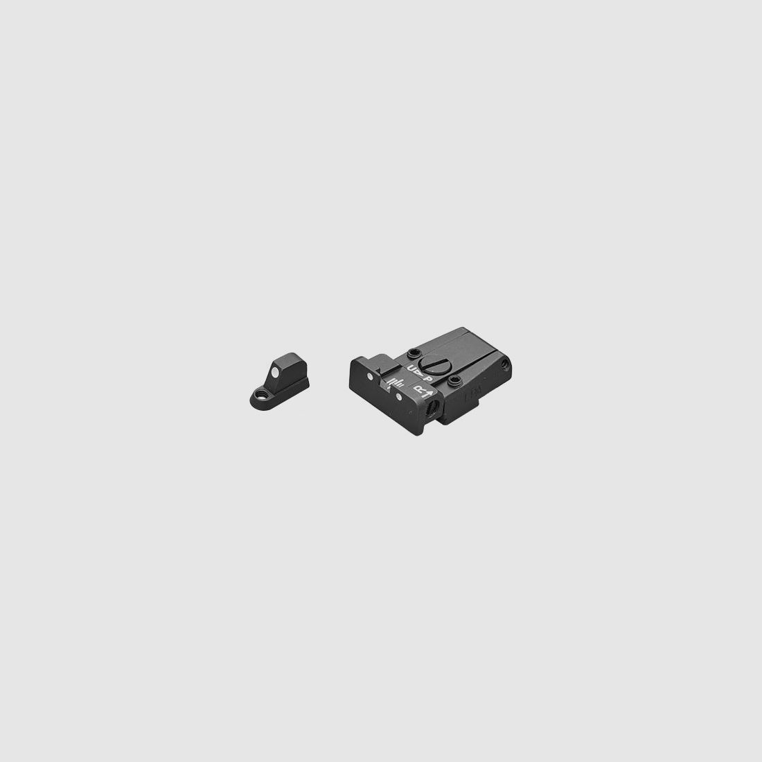 LPA SPR24CZ18 Conjunto de Mira Micrométrica para CZ P-07, P-09 (no Kadet) – Contorno Blanco