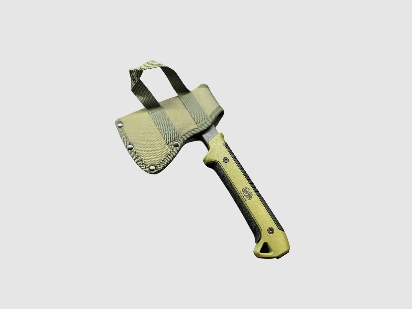 MAUSER Bijl Origineel Groen met Etui 80414840