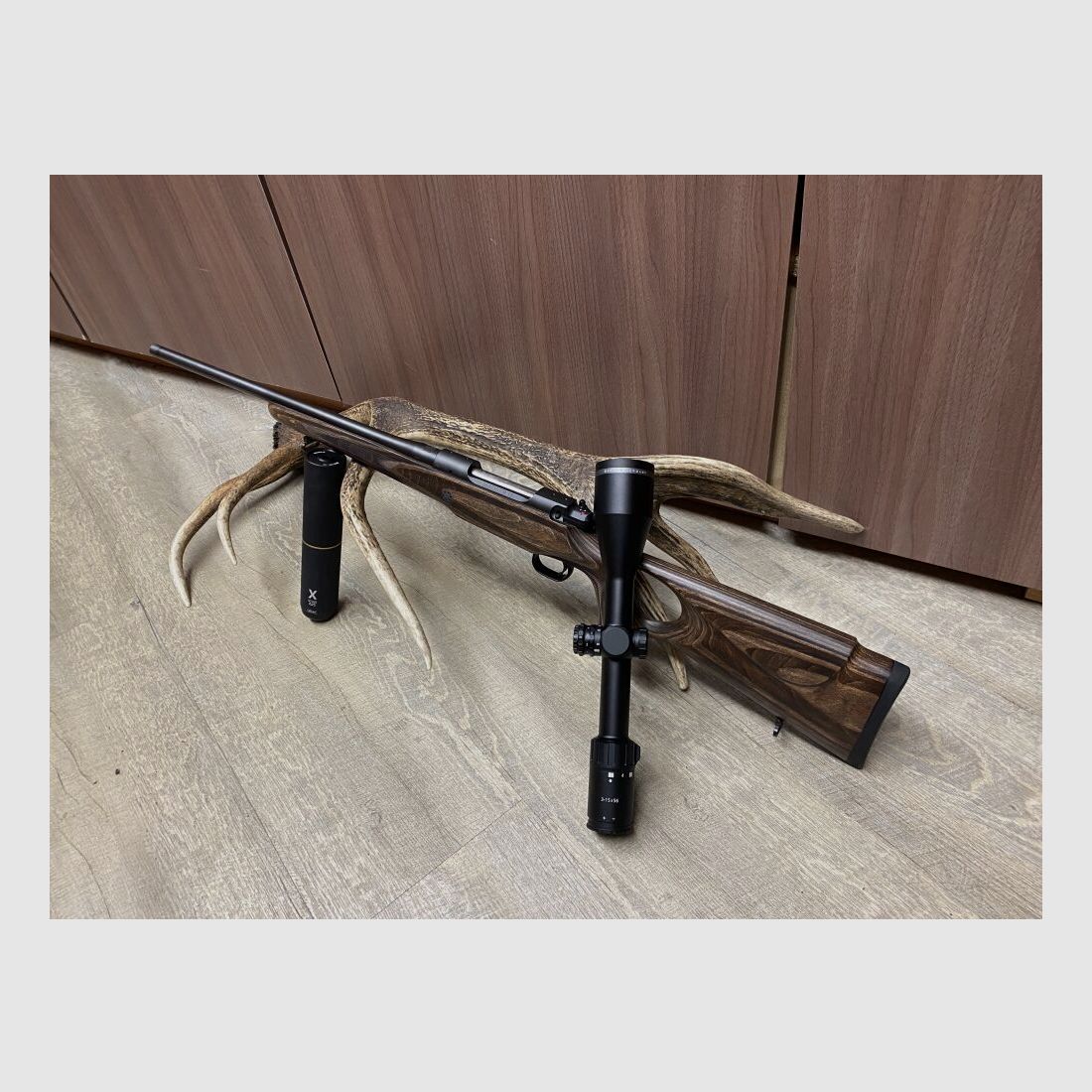 Mauser M12 Max, mit Minox Allrounder 3-15x56, mit Schiene