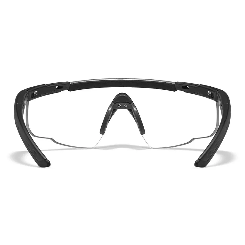 Wiley X – Veiligheidsbril Saber ADV, helder glas, matzwart montuur, met tas – 303, afbeelding 4 van 5