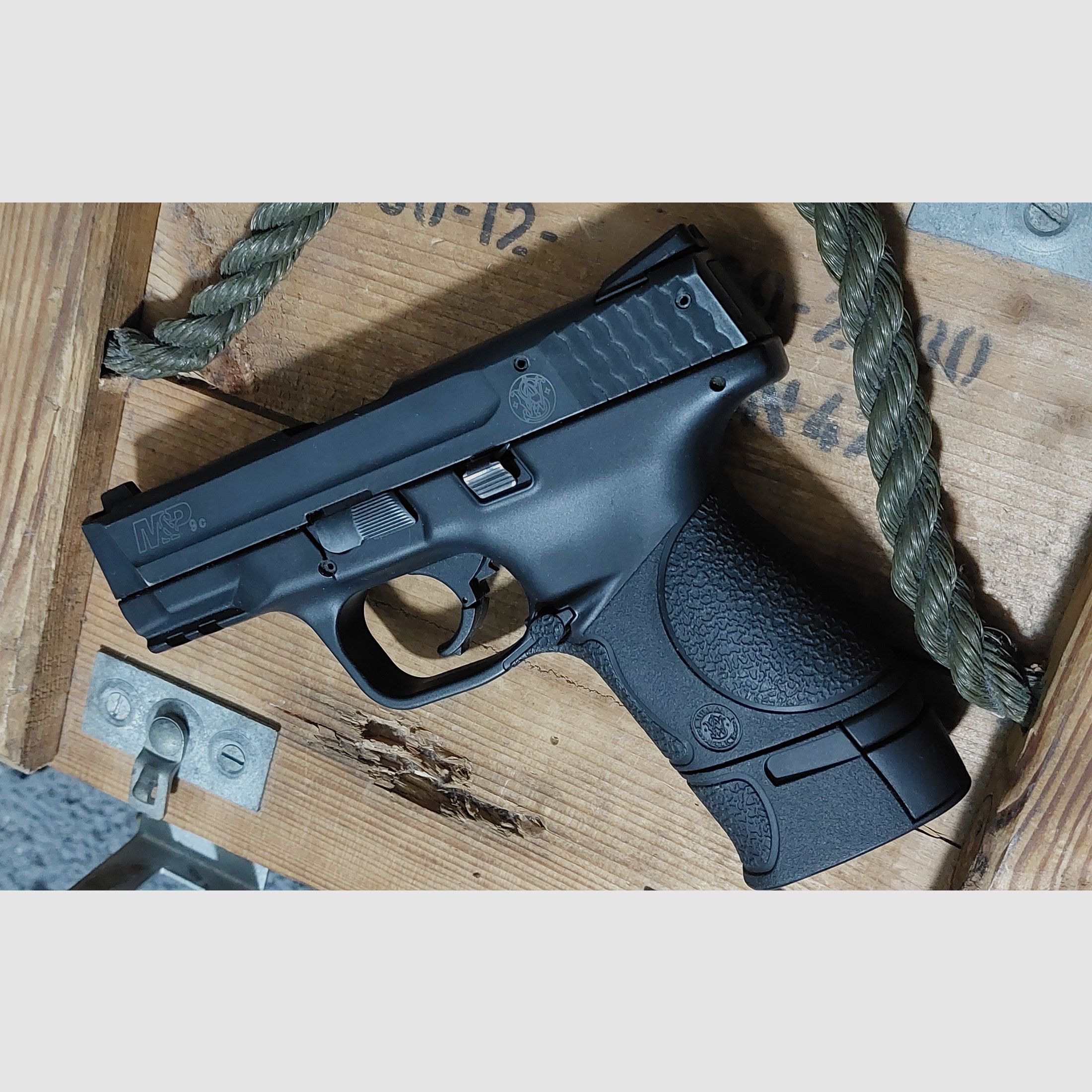 Smith&Wesson M&P9c 9 mm P.A.K (PTB 984) MP 9 MP9 MP9c Schreckschuss keine Walther Glock HW94 Colt