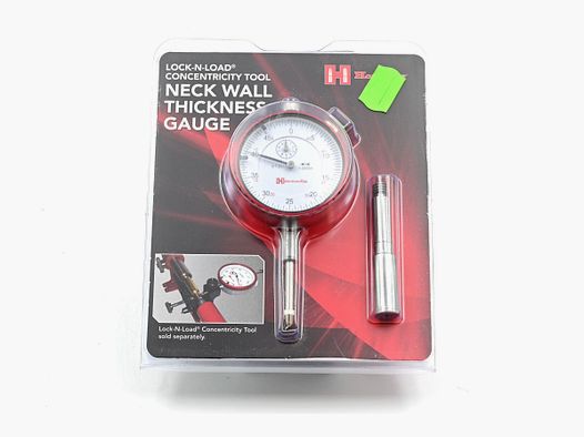 Hornady Hülsenwandstärke Messgerät, zu Hornady Rundlaufprüfer