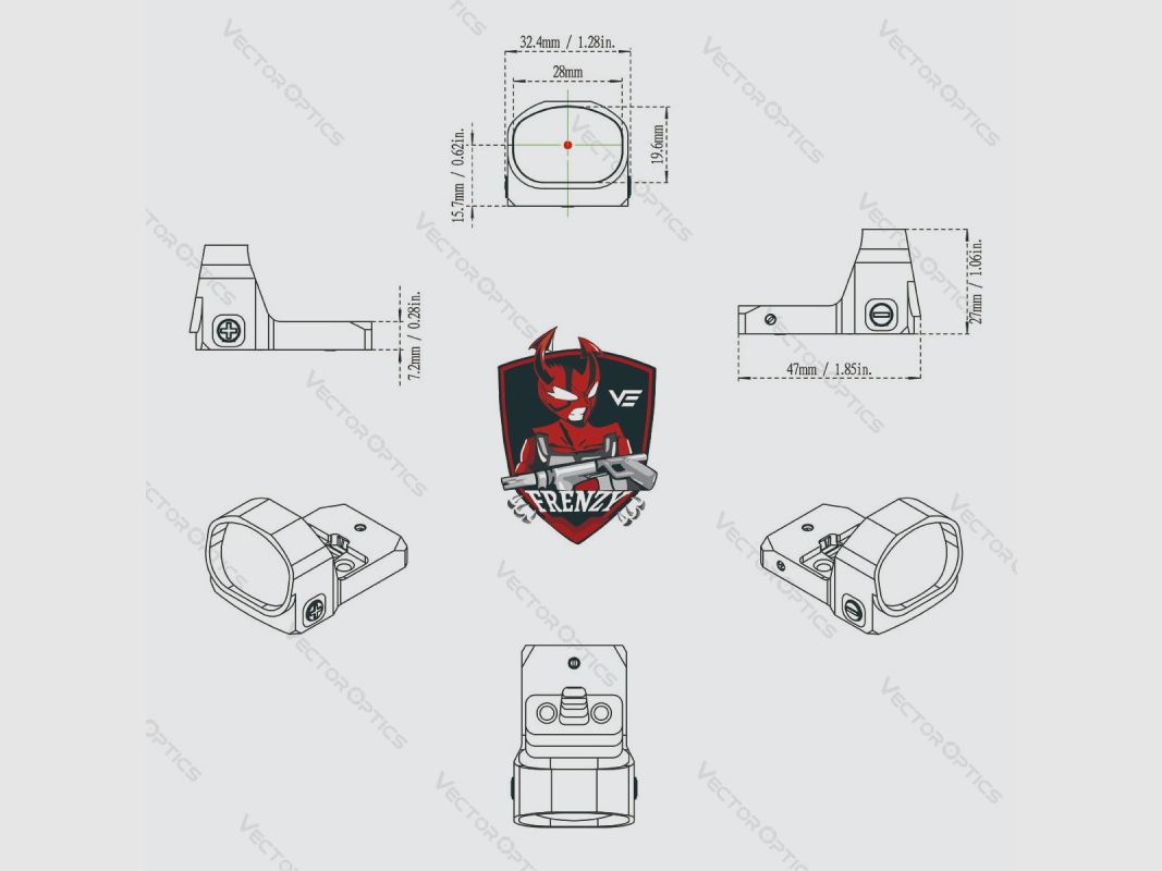 VECTOR OPTICS FRENZY-X 1X20X28 SECHS, Bild 9 von 9
