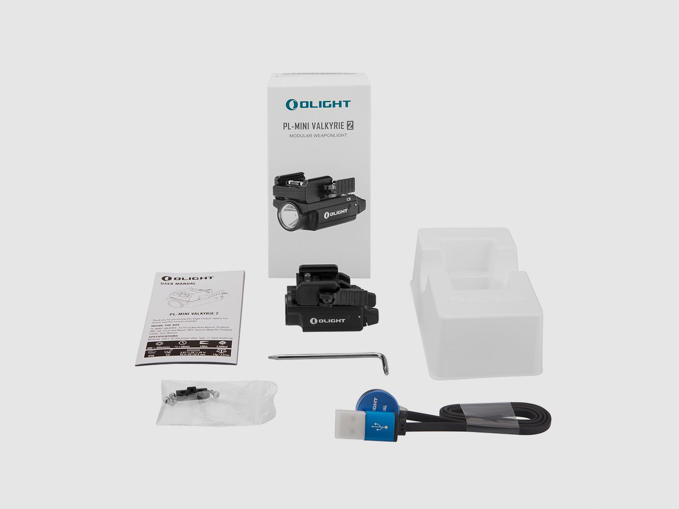Olight PL Mini 2 Valkyrie - Lampe Tactique Rechargeable, image 4 sur 4