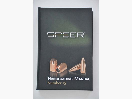 Wiederladebuch Speer Reloading Manual, No.15, neu