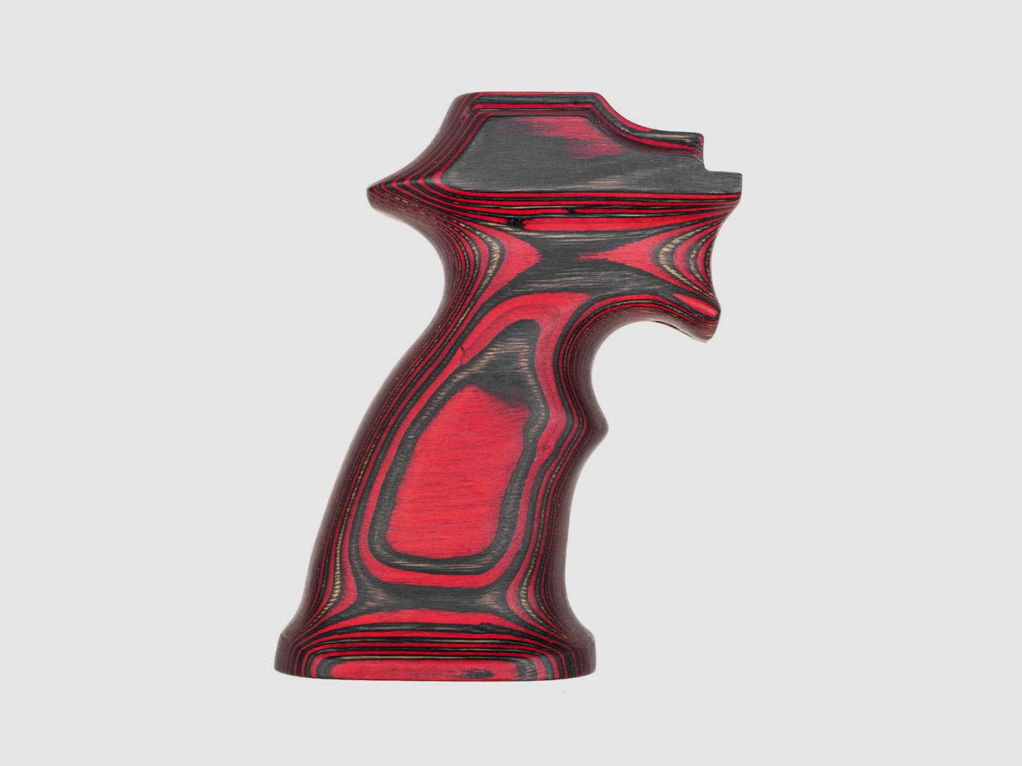 Grip for Huben GK1 | High-quality birch wood | handmade | Red-Black