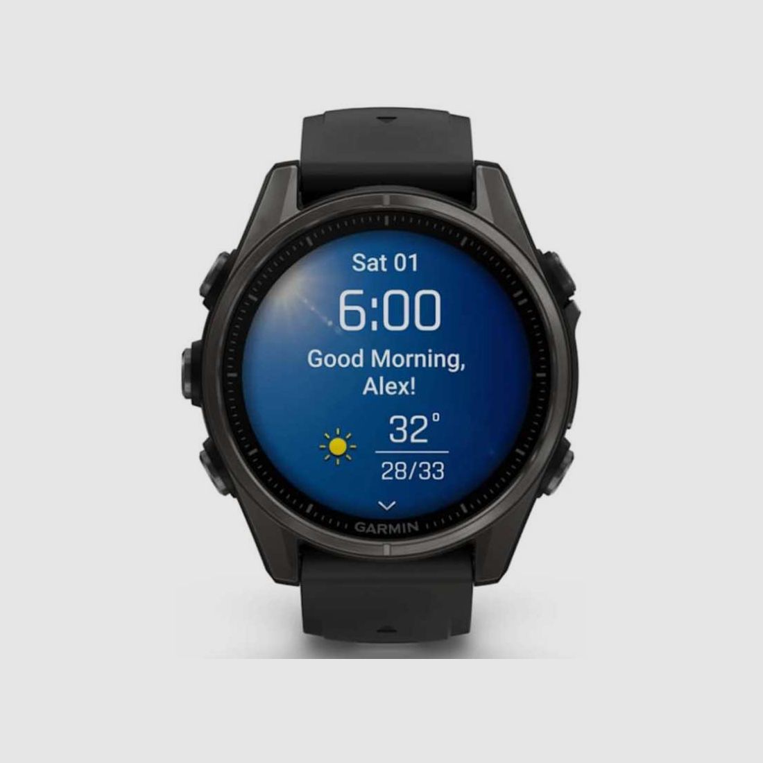 Garmin fēnix® 8 Uhr - 47 mm, AMOLED Schwarz Titan, Bild 2 von 8