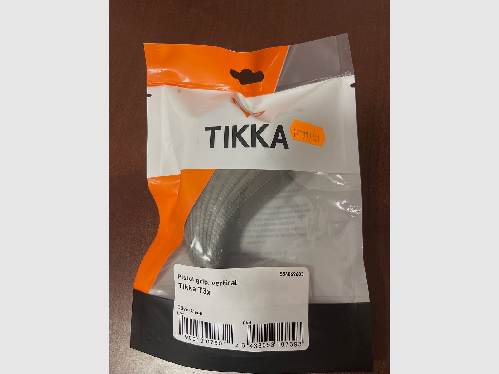 Poignée de pistolet Tikka T3x raide vert olive