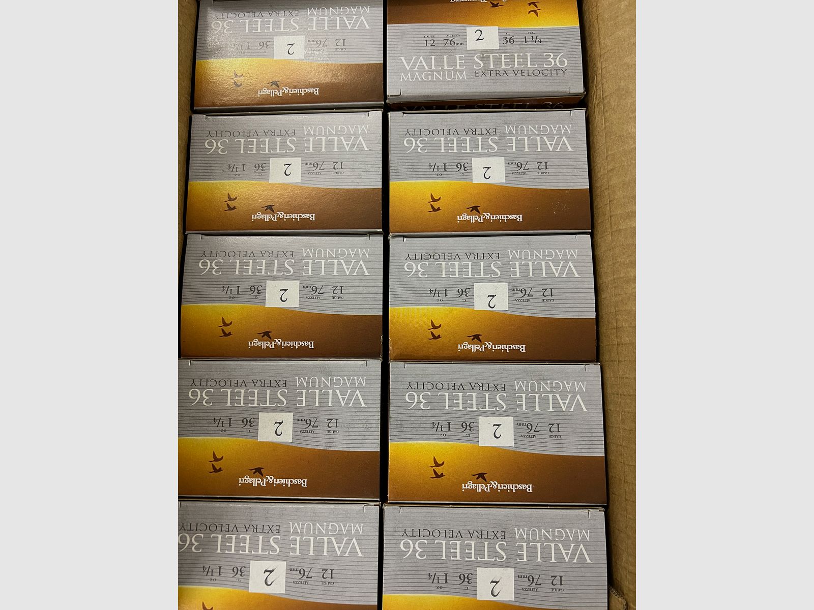 Baschieri & Pellagri Valle Magnum Steel *Bleifrei*  HV 12/76 36 g, 3,5 mm