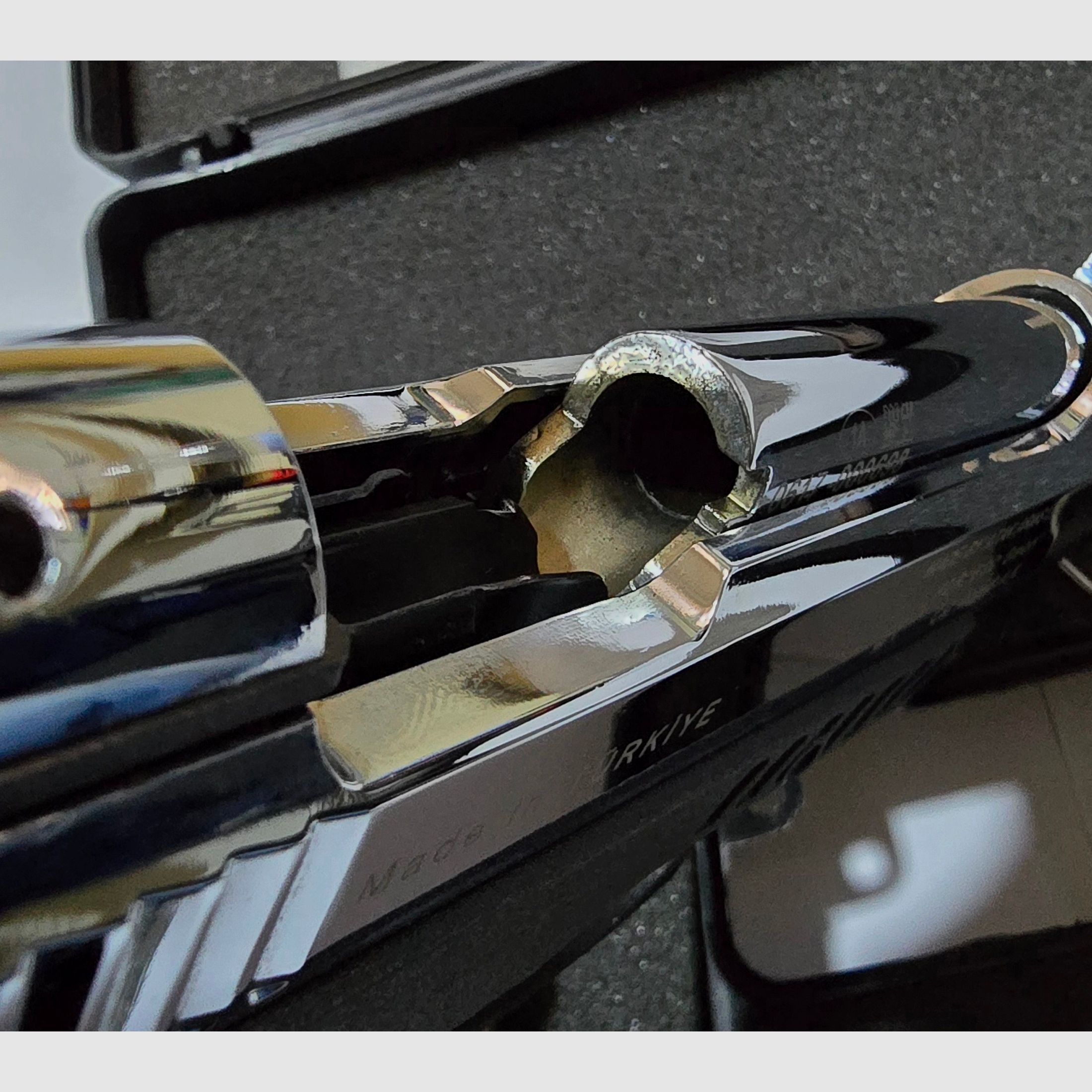 Zoraki 918 Chrome 9mm PAK Schreckschuss antiguo PTB 965 raro