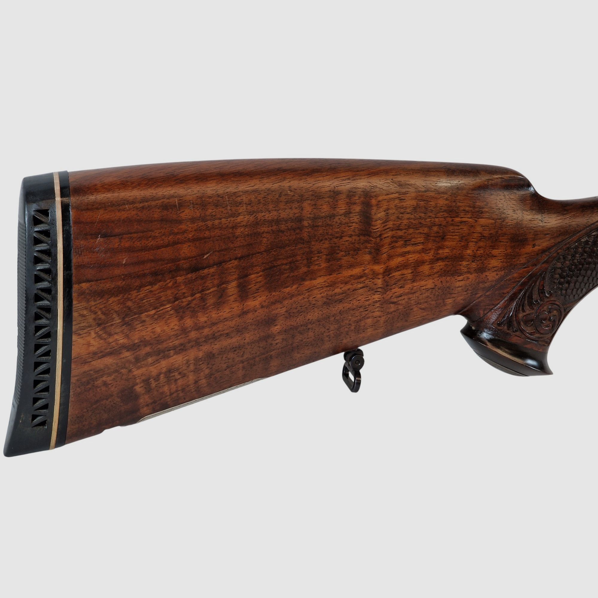 Outschar Ferlach side lock break-action rifle in caliber 6.5x57R with variable Zeiss optics