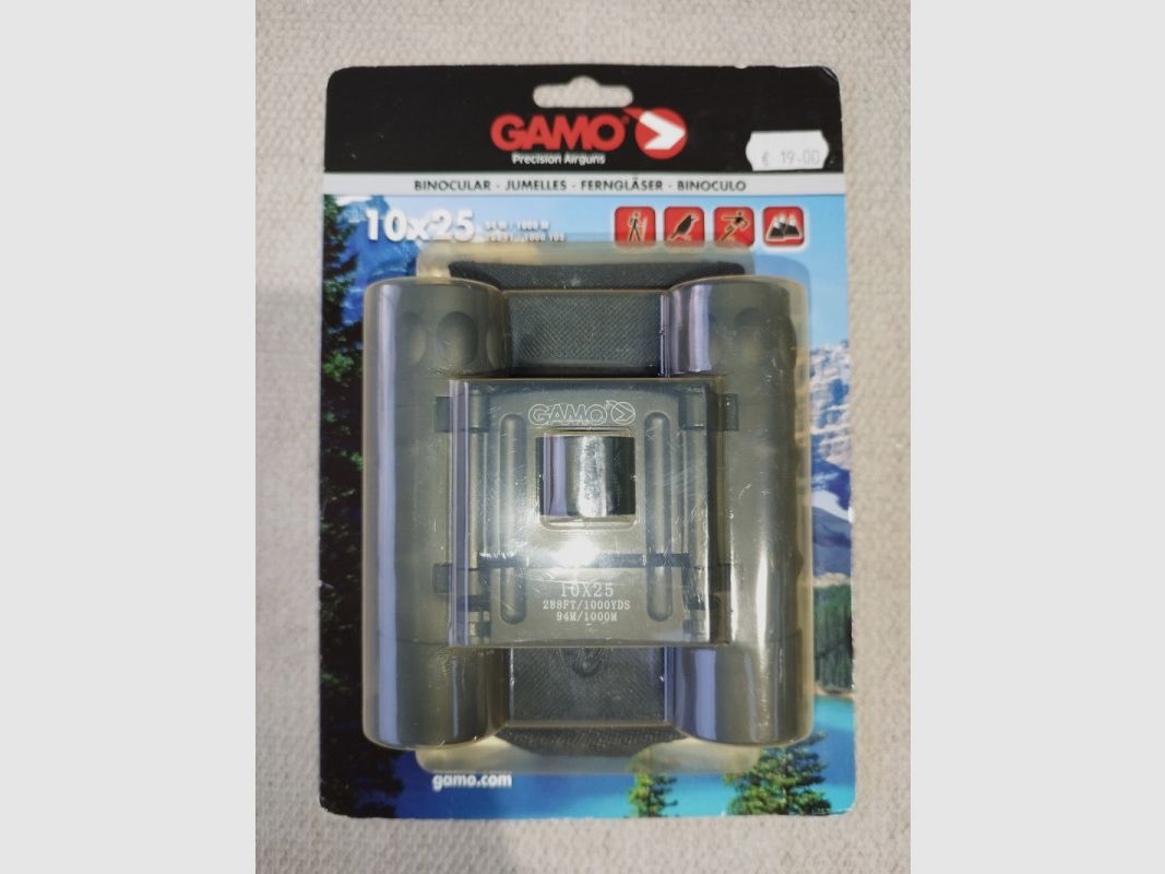 GAMO 10x25 binocolo, immagine 1 di 2