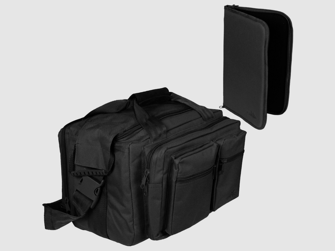 Greenlands Luxe Pistolentasche mit Futteral 38x25x35 cm Schwarz, Bild 1 von 5