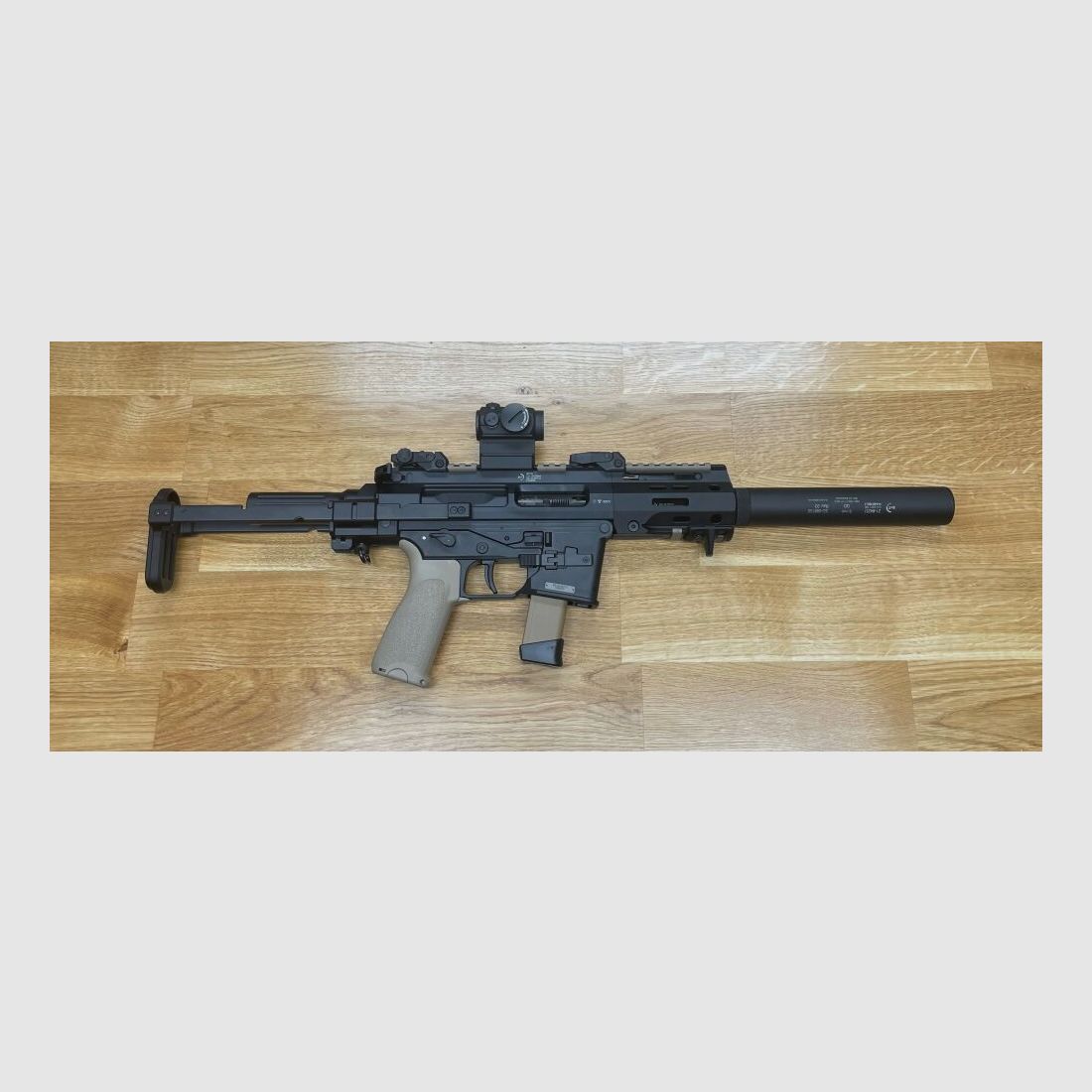 B&T AG SPC9 PDW G - halbautom. Pistole 9mmLuger - Typ Glock 9mm Magazine ähnlich GHM9 APC9 Pro - SPC9 Selbstladekarabiner / SLK/PCC