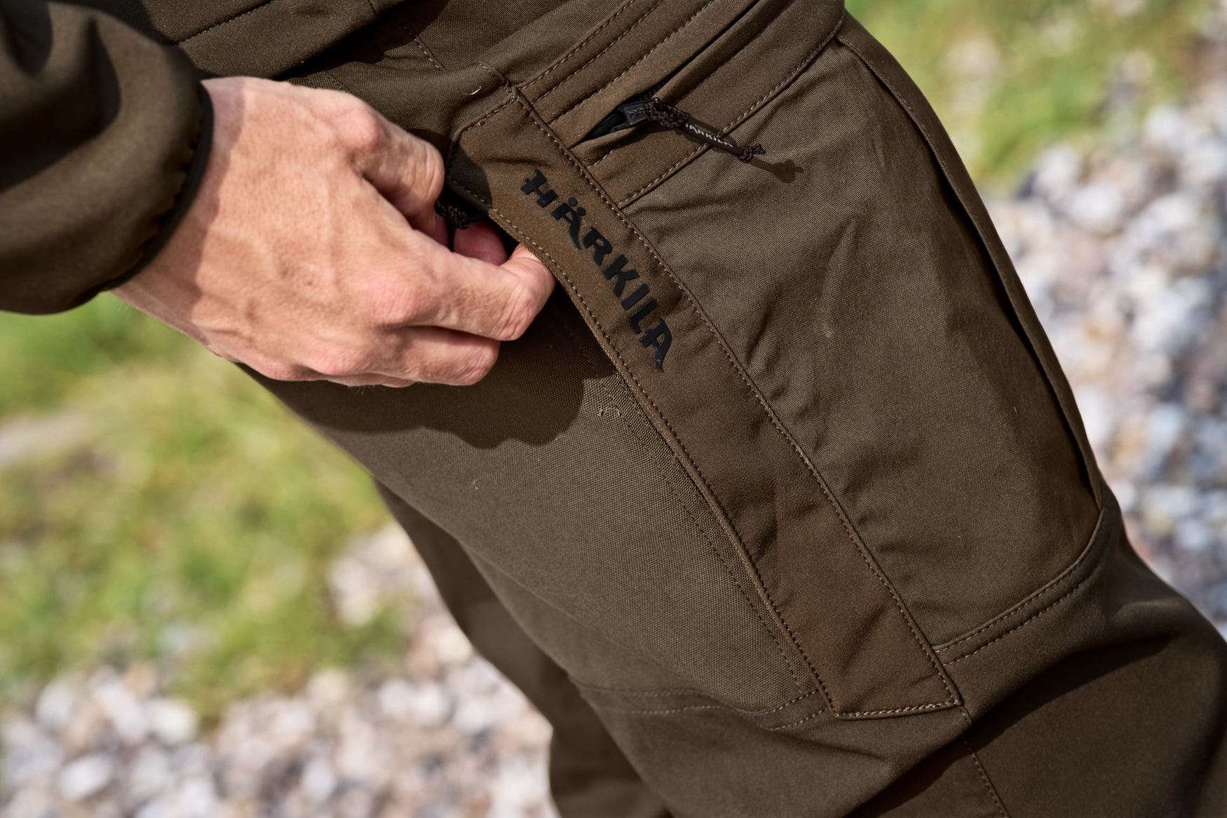 Pantalones Härkila Flex – Willow Green, imagen 5 de 8
