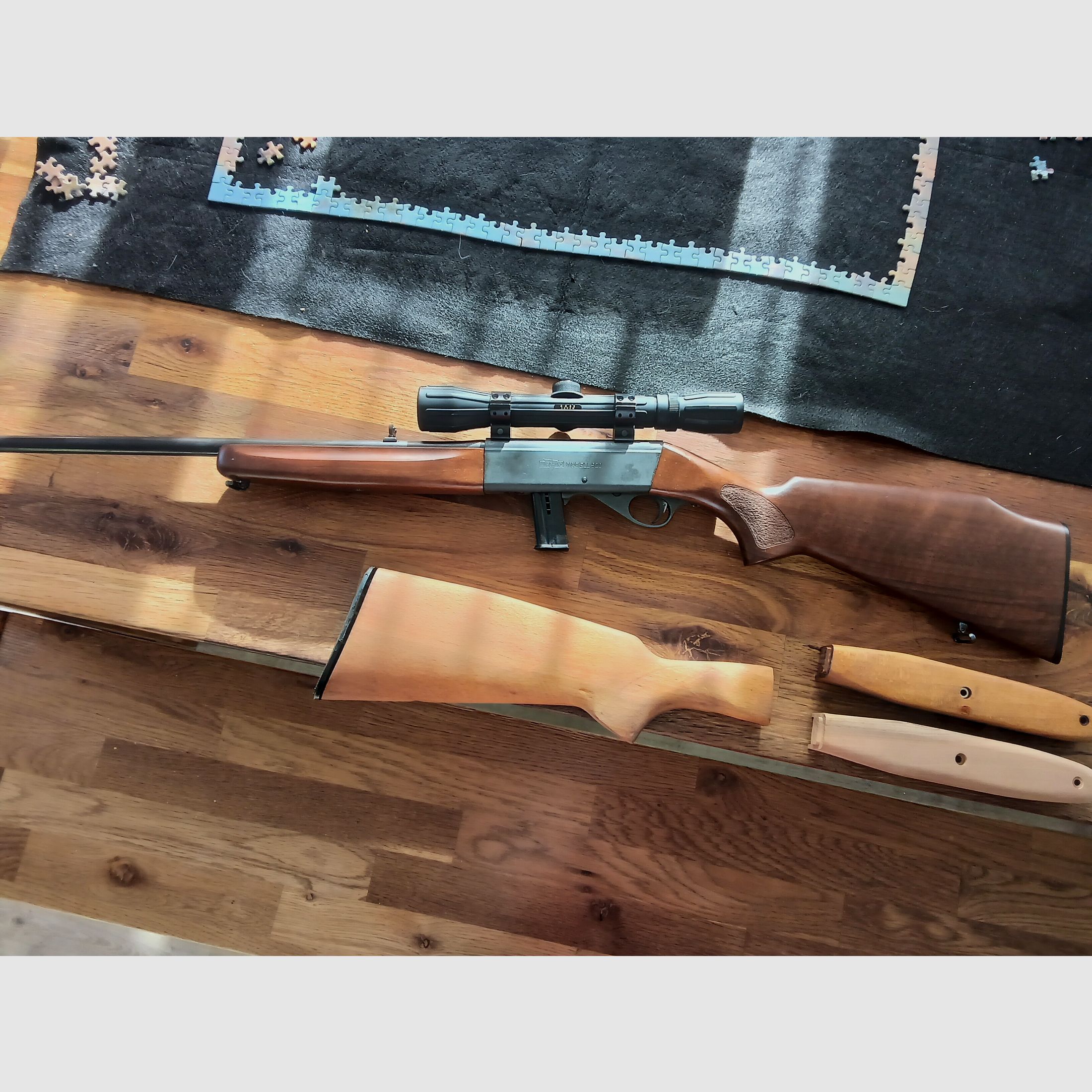 Anschütz 520/61 karabina samopowtarzalna, półautomatyczna KK .22lr