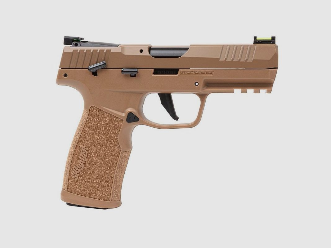 SIG SAUER P322, optic ready, SAO, optic fiber, cal. .22LR, coyote, Bild 4 von 4