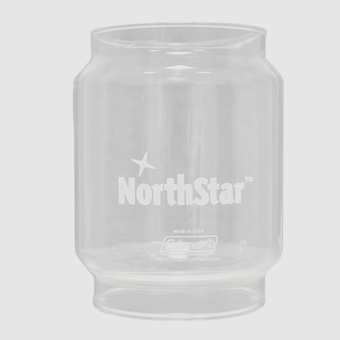 Replacement glass for Northstar gas lamp
