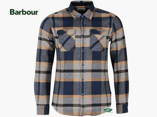 BARBOUR Koszula Rhobell szara