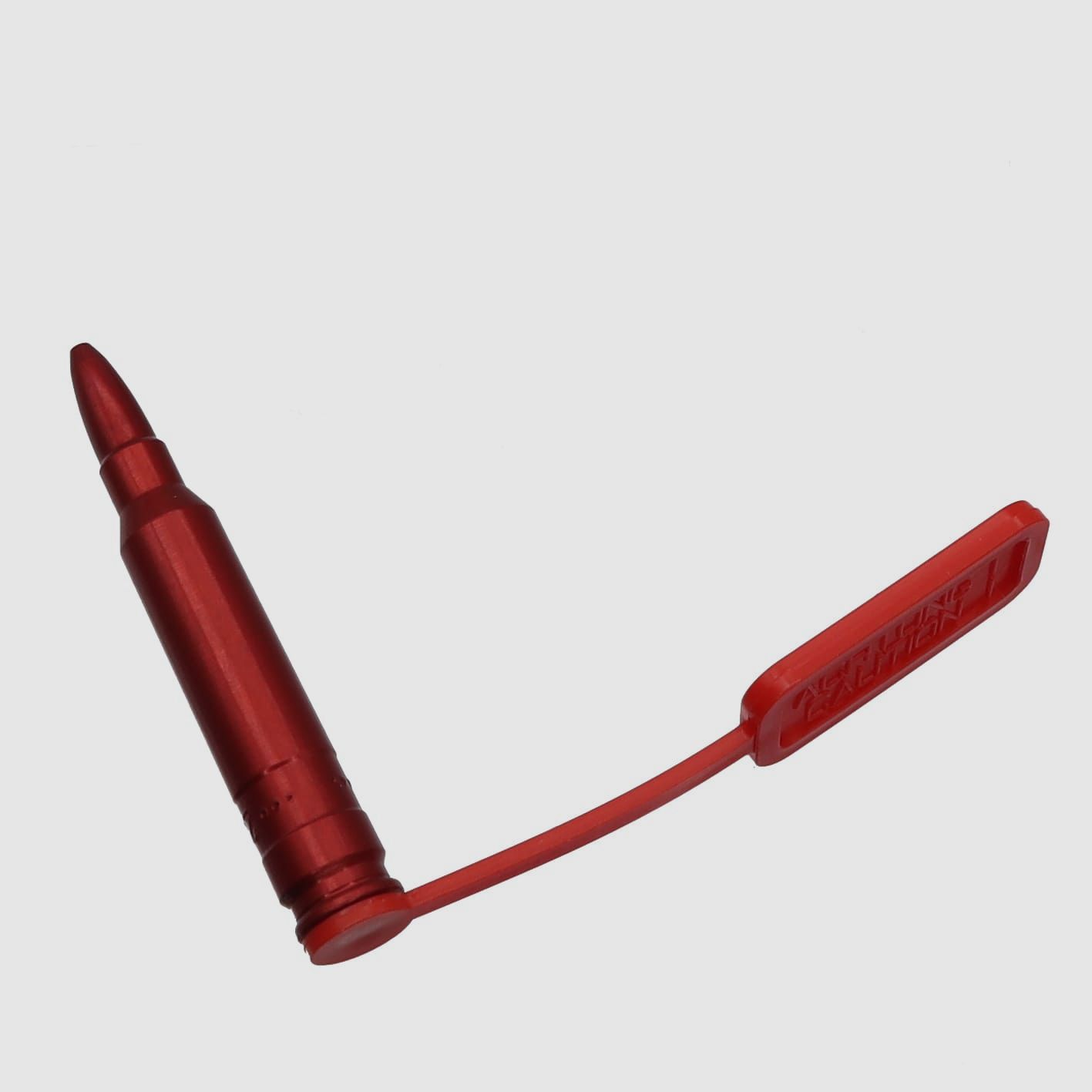 Alu Pufferpatrone mit Sicherheitsfahne - .223Rem