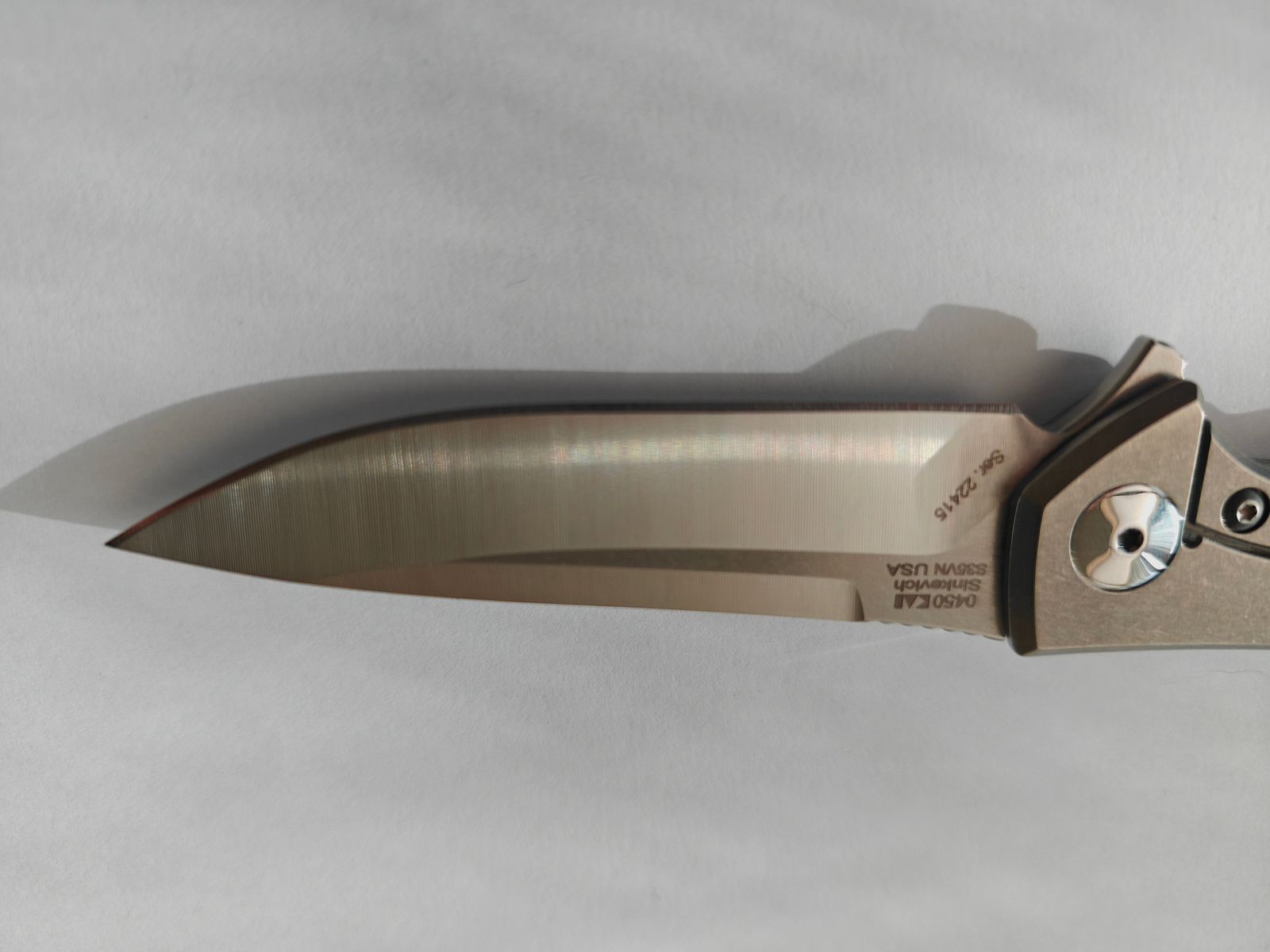 Zero Tolerance ZT 0450 Sinkevich Titan comme neuf