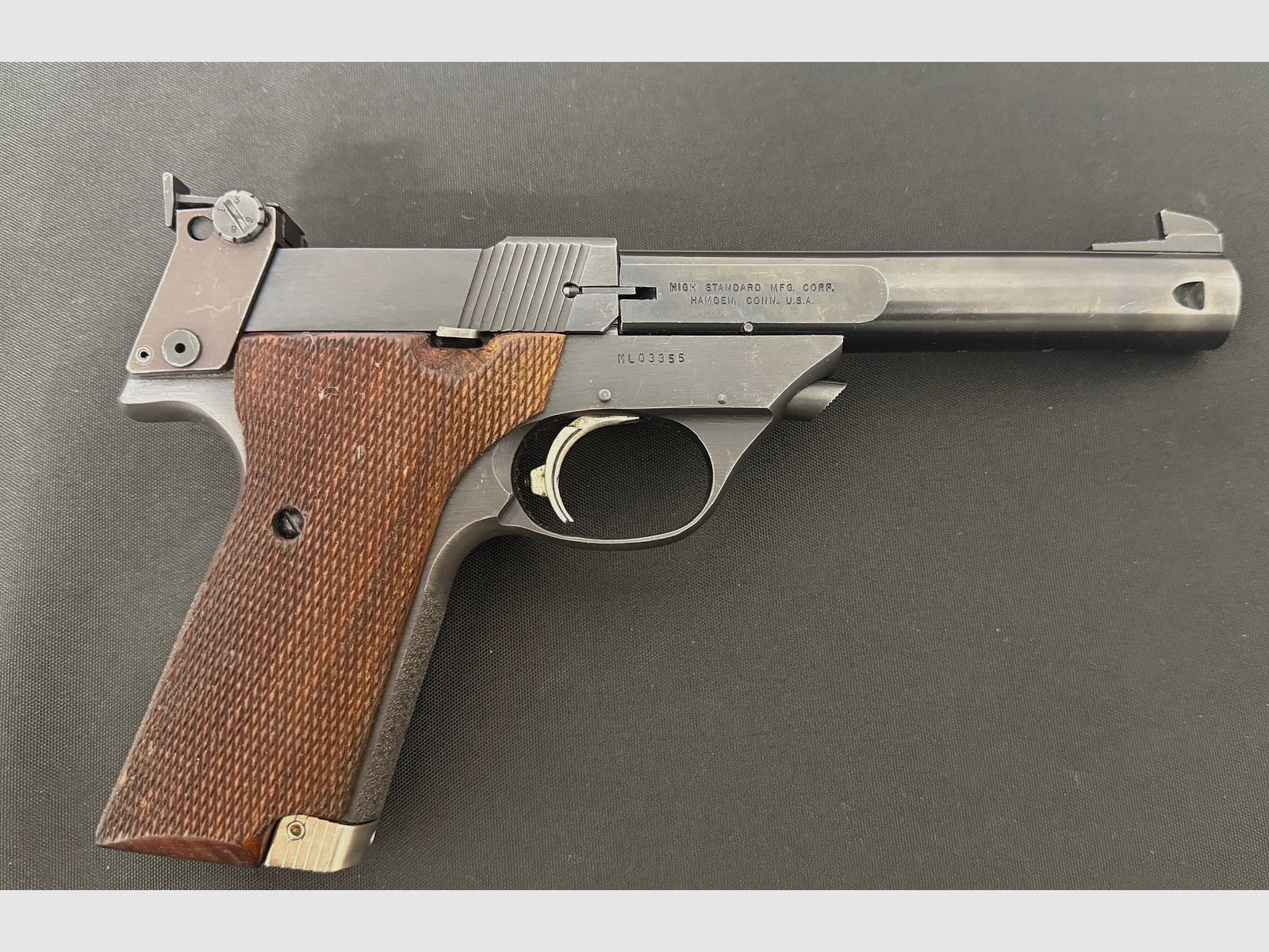 High Standard Supermatic Citacion Sportpistole Matchpistole Kaliber .22Lr