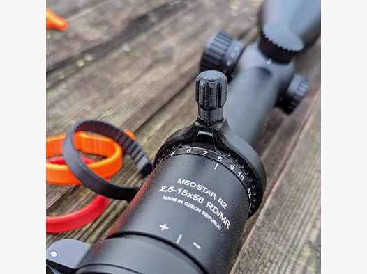 For Meopta Meostar R2: Quick adjustment lever for magnification setting