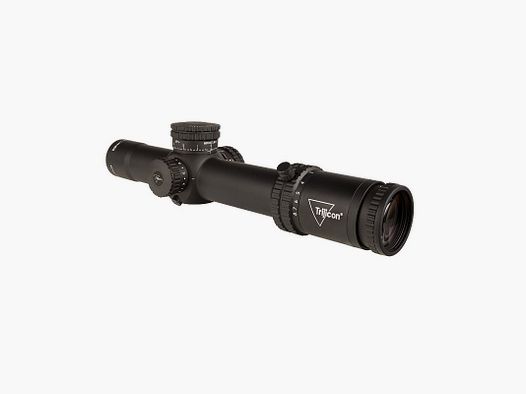 Credo 1-8x28 MRAD Segmentowe Koło czerwone/zielone