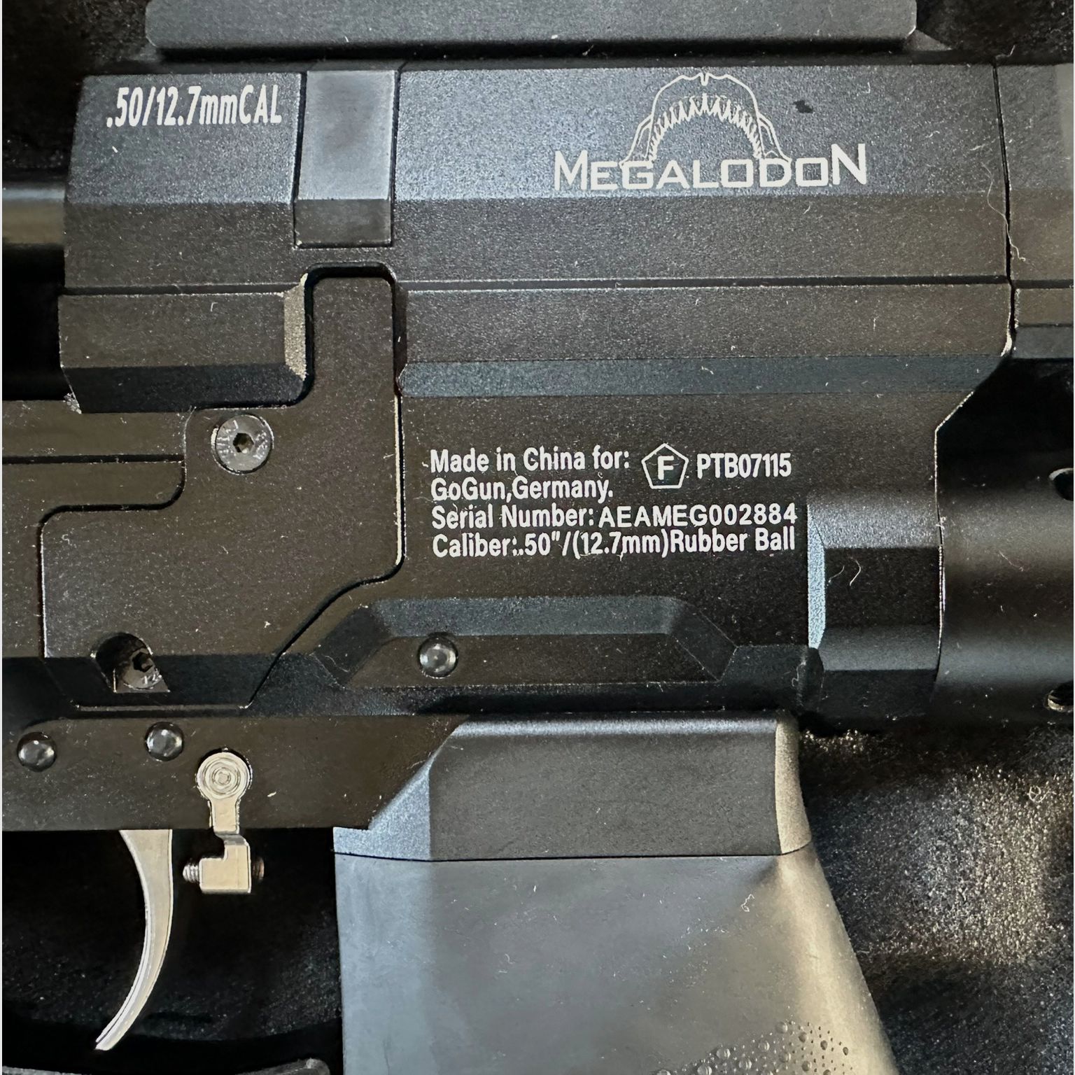 AEA Megalodon kal. .50 – Compleetset met veel accessoires