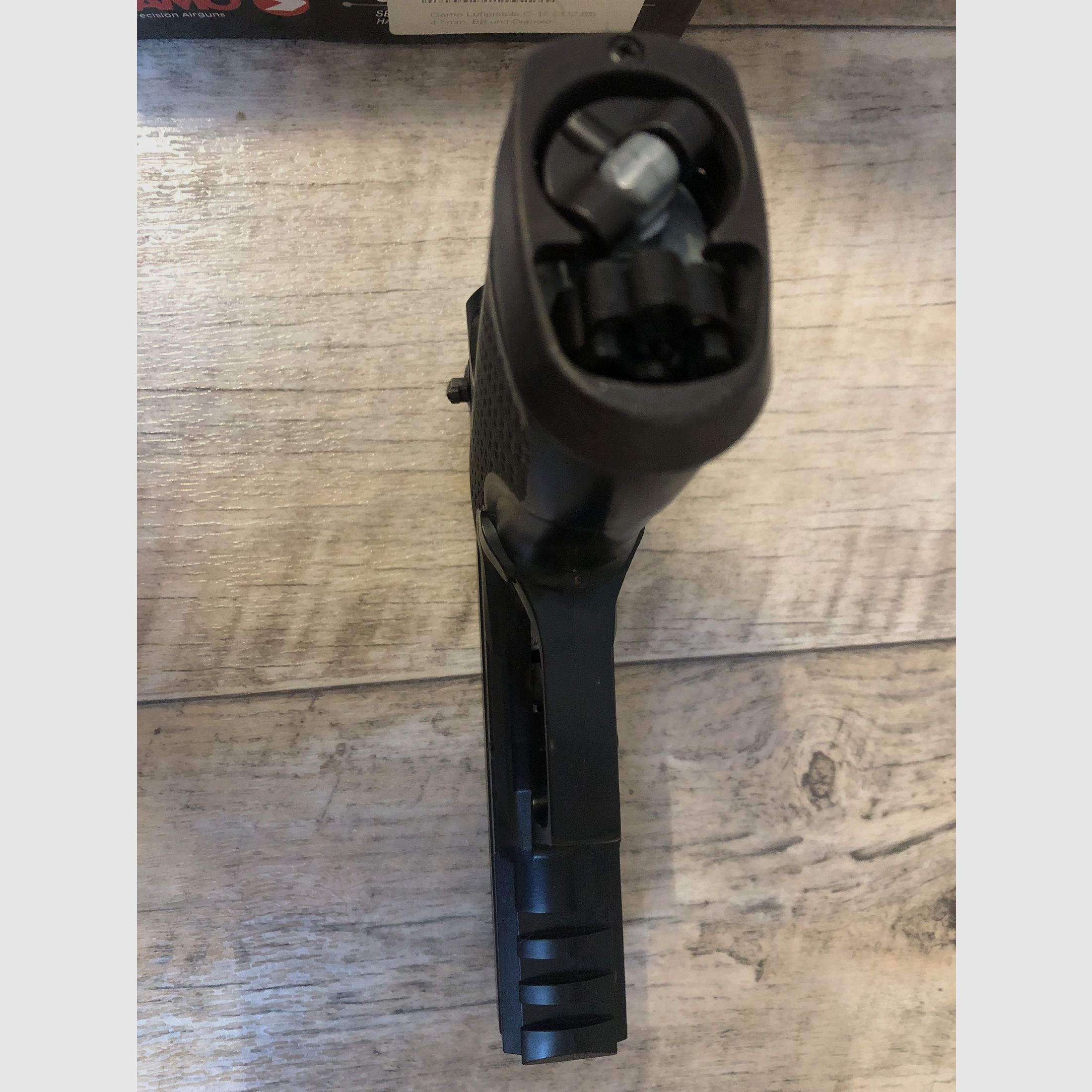 GAMO Luftpistole, CO2, 4,5 mm BB und Diabolo, C- 15 Blowback, Semi Automatic, Luftgewehr