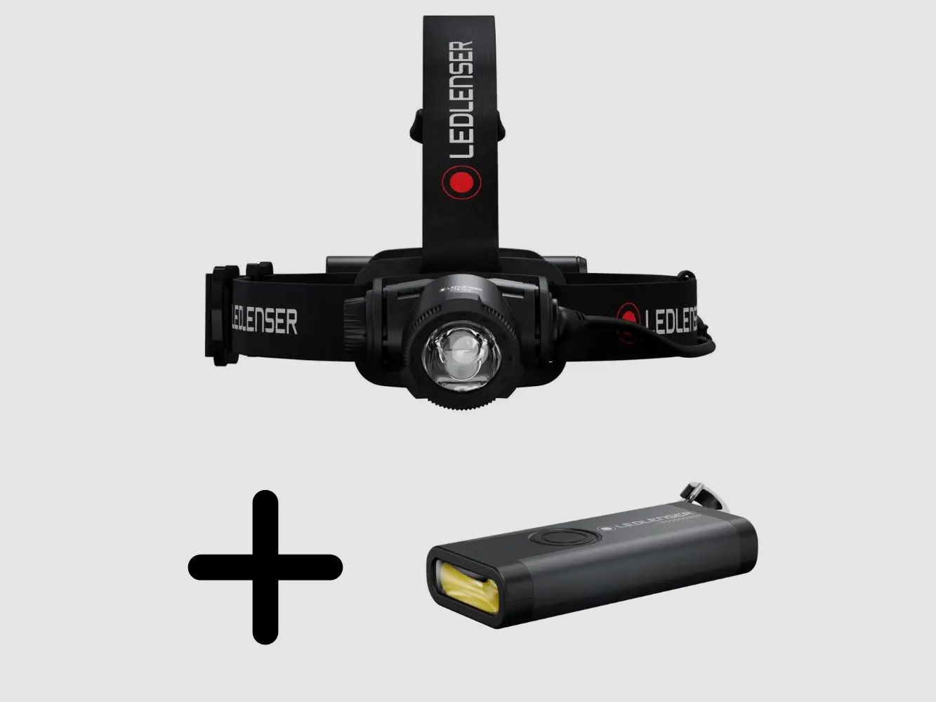 Set Ledlenser lampada frontale H7R Core + K4R