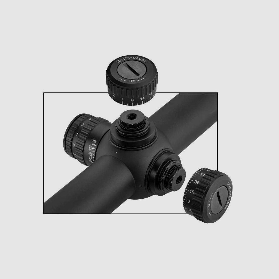 Lunette RTI 6-24X50 FFP réticule CBR - RTI LUNETTE 6-24X50 CBR FFP D.30 MM, image 6 sur 8
