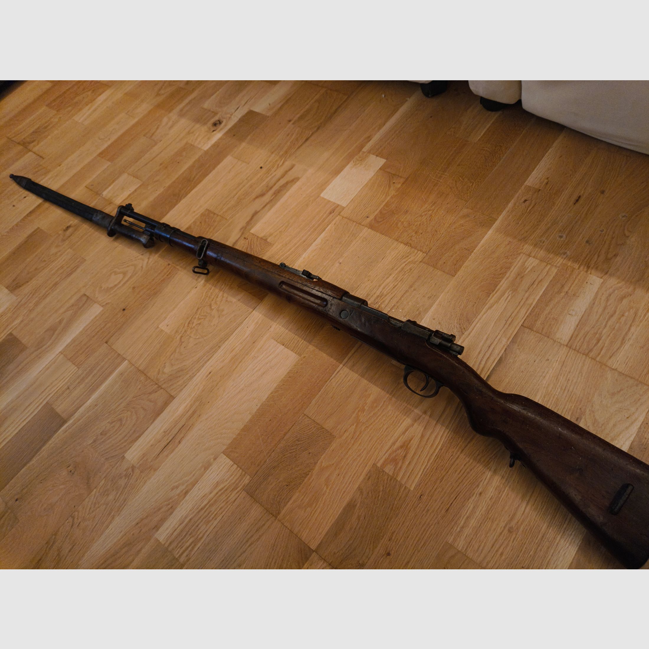 Repetiergewehr, Spanische K98, Fabricade Armas, La Mauser Coruna, 1953, 8mm Mauser Typ, Kaliber 7,92x57 Bajonett 