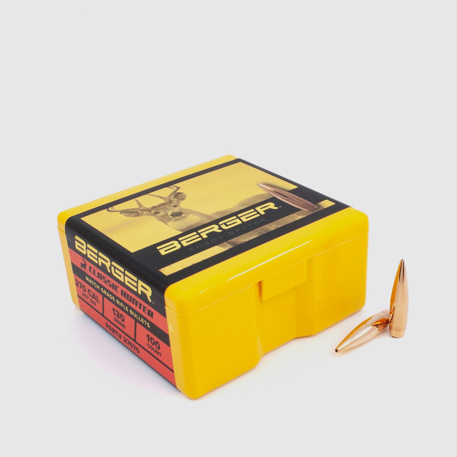 Berger Geschoss .270 Classic Hunter 130GR 100 Stück