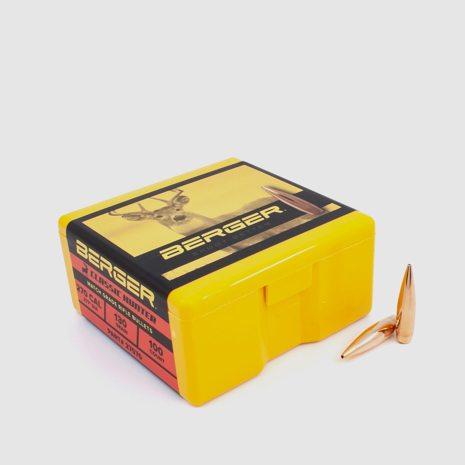 Berger Geschoss .270 Classic Hunter 130GR 100 Stück