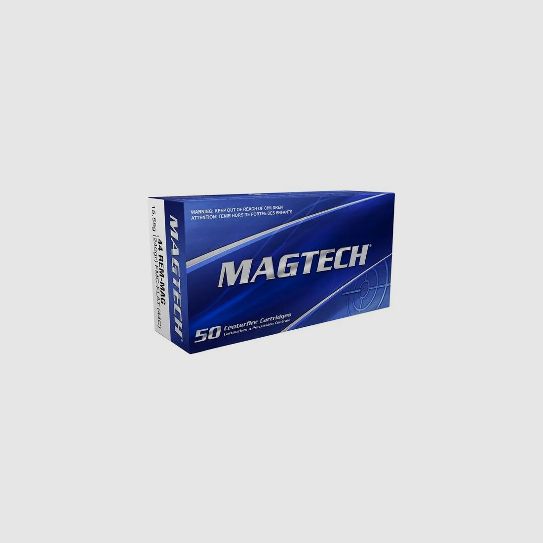 MAGTECH .44 FMJ PŁASKI, 15,6g/240grs