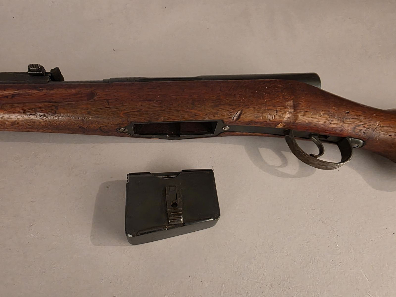 ORIGINAL 6-Schuss Magazin Schweizer Ordonnanzkarabiner Schmidt Rubin K31