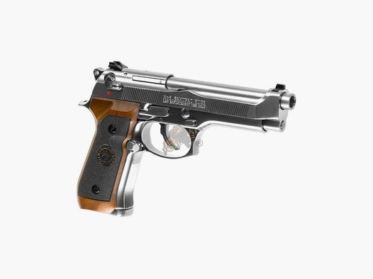 M92 Mod. Samurai Edge Biohazard Chrom Full Metall GBB -F-